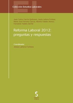 REFORMA LABORAL 2012 | 9788415305330 | VALDES DAL RE, FERNANDO MARIANO