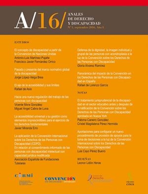 ANALES DE DERECHO Y DISCAPACIDAD | 9788416668175 | VARIOS AUTORES