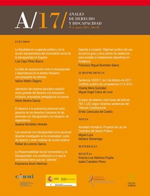 ANALES DE DERECHO Y DISCAPACIDAD 2 | 9788416668328