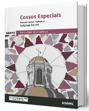 TEMARI COMÚ COSSOS ESPECIALS II. SUBGRUPS A1 I A2 | 9788411163149 | VARIOS AUTORES