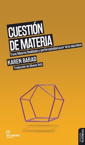 CUESTÓN DE MATERIA | 9788412572643 | BARAD, KAREN