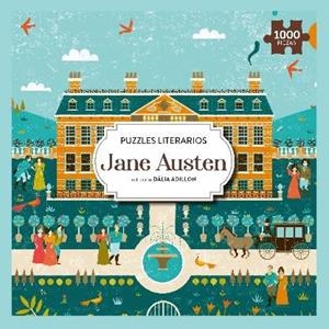 JANE AUSTEN - PUZZLE LITERARIO 1000 PIEZAS | 8437018304936 | GISELFUST