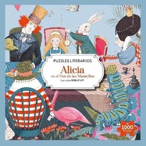 ALICIA EN EL PAÍS DE LAS MARAVILLAS -  PUZZLE LITERARIO 1000 PIEZAS | 8437018304844 | GISELFUST