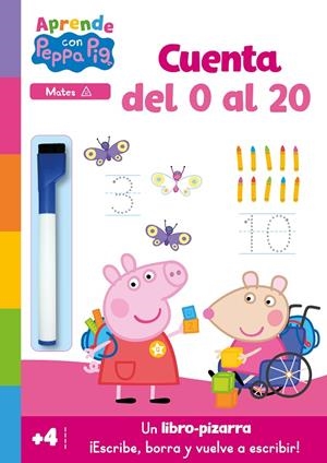 APRENDE CON PEPPA. CUENTA DEL 0 AL 20 (PEPPA PIG. PRIMEROS APRENDIZAJES) | 9788448866266 | HASBRO/EONE