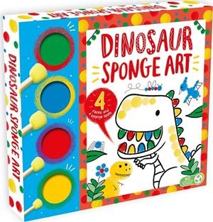 DINOSAUR SPONGE ART | 9781837710645 | IGLOOBOOKS