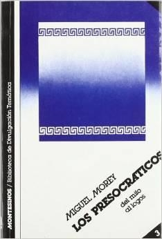 PRESOCRÁTICOS, LOS | 9788489354708 | MOREY, MIGUEL