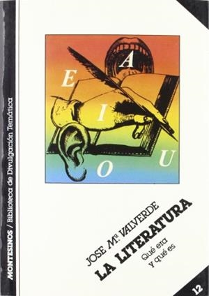 LITERATURA, LA | 9788485859436 | VALVERDE, JOSÉ MARÍA