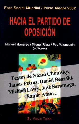 HACIA EL PARTIDO DE OPOSICIÓN | 9788495776396