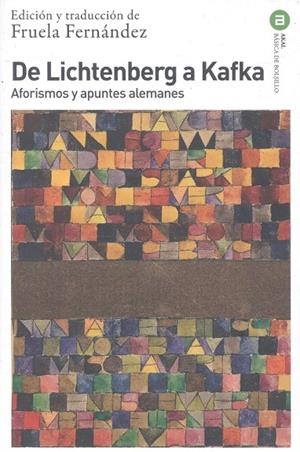 DE LICHTENBERG A KAFKA | 9788446054214 | FERNÁNDEZ, FRUELA