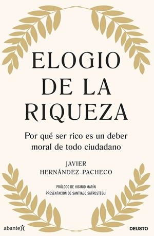 ELOGIO DE LA RIQUEZA | 9788423436361 | HERNÁNDEZ-PACHECO, JAVIER