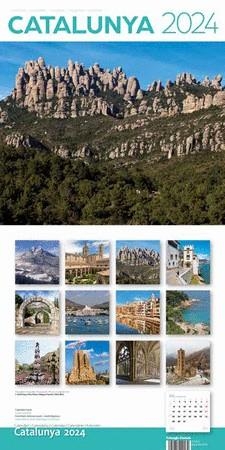 CALENDARI 2024 PARET (30X30 CM) CATALUNYA | 8424455240170