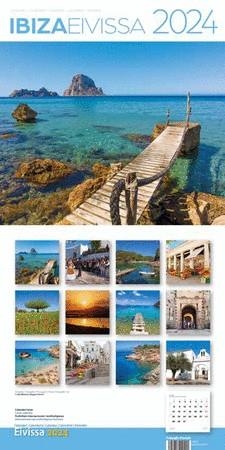 CALENDARI 2024 PARET (30X30 CM) EIVISSA | 8424455240224