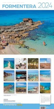 CALENDARI 2024 PARET (30X30 CM) FORMENTERA | 8424455240231