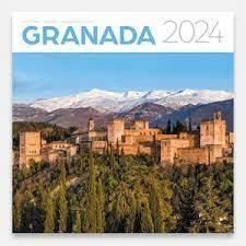 CALENDARI 2024 PARET (30X30 CM) GRANADA Y LA ALHAMBRA | 8424455240286