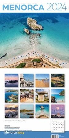 CALENDARI 2024 PARET (30X30 CM) MENORCA | 8424455240316