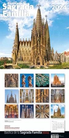 CALENDARI 2024 PARET (30X30 CM) S. FAMÍLIA-1 (PROJECTE) | 8424455240354