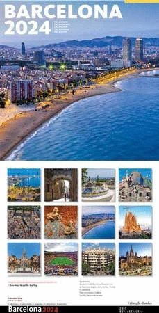 CALENDARI 2024 PARET (16X16 CM) BARCELONA-1 (BARCELONETA) | 8424455240514
