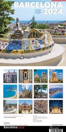 CALENDARI 2024 PARET (16X16 CM) BARCELONA-2 (S. FAMILA) | 8424455240521