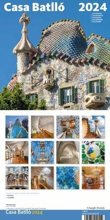CALENDARI 2024 PARET (16X16 CM) CASA BATLLÓ | 8424455240552