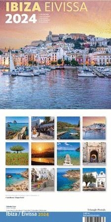 CALENDARI 2024 PARET (16X16 CM) EIVISSA-A (PORT) | 8424455240583
