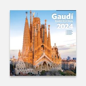 CALENDARI 2024 PARET (16X16 CM) GAUDÍ-1 B (S. FAMÍLIA) | 8424455240606