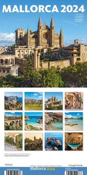 CALENDARI 2024 PARET (16X16 CM) MALLORCA-2 (PALMA) | 8424455240668