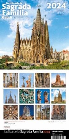 CALENDARI 2024 PARET (16X16 CM) S. FAMÍLIA-1 (PROJECTE) | 8424455240712