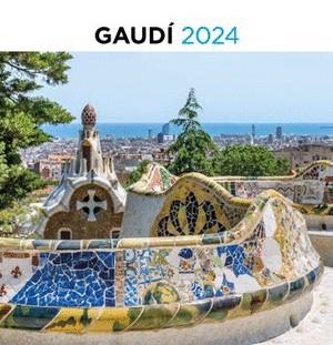 CALENDARI 2024 SOBRETAULA (14X15 CM) GAUDÍ | 8424455240835