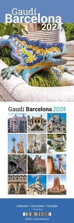 CALENDARI 2024 SOBRETAULA MINI (9X12 CM) GAUDÍ-1 | 8424455240422