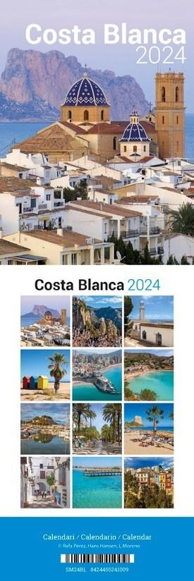 CALENDARI 2024 SOBRETAULA MINI (9X12 CM) COSTA BLANCA | 8424455241009