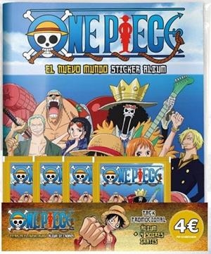 ÁLBUM CROMOS ONE PIECE + 4 SOBRES | 9788427873513