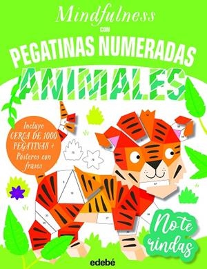MINDFULNESS CON PEGATINAS NUMERADAS : ANIMALES | 9788468363646 | VARIOS AUTORES
