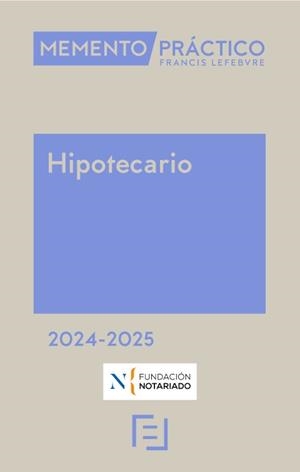 HIPOTECARIO MEMENTO PRACTICO 2024 - 2025 | 9788419896131 | LEFEBVRE