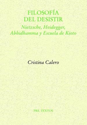 FILOSOFÍA DEL DESISTIR | 9788419633491 | CALERO, CRISTINA
