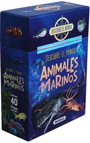 DESCUBRE EL MUNDO. ANIMALES MARINOS | 9788467793260 | RODRIGUEZ, CARMEN / SERRANO, JOSE MANUEL
