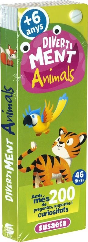 DIVERTI MENT. ANIMALS + 6 ANYS | 9788467798807