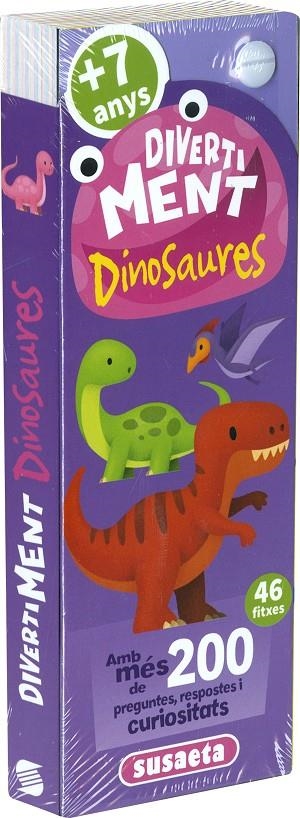 DIVERTI MENT. DINOSAURES + 7 ANYS | 9788467798814