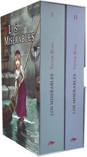 ESTUCHE LUJO LOS MISERABLES COMPLETO ( I Y II) | 9788418765735 | HUGO, VICTOR