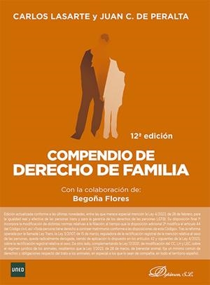 COMPENDIO DE DERECHO DE FAMILIA (12 EDICION) | 9788411701822 | LASARTE ÁLVAREZ, CARLOS
