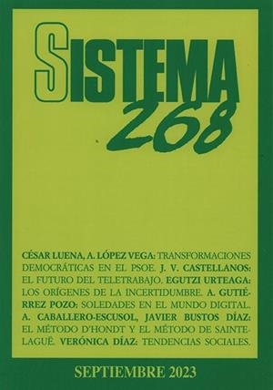 REVISTA SISTEMA Nº 268 | 9770210022268