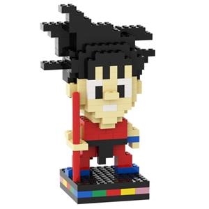 FIGURA PUZLE PIXO BLOCKU EL MALOS PELOS | 8436587490248