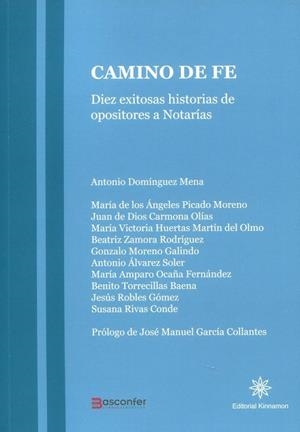 CAMINO DE FE | 9788416431724 | DOMINGUEZ MENA, ANTONIO / PICADO MORENO