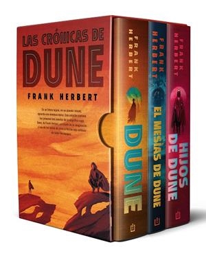 TRILOGÍA DUNE (DUNE | EL MESÍAS DE DUNE | HIJOS DE DUNE) [ESTUCHE EDICIÓN DE LUJO] | 9788466367943 | HERBERT, FRANK