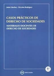 CASOS PRACTICOS DE DERECHO DE SOCIEDADES 2023 | 9788419628978 | SANCHEZ-VIZCAINO RODRIGUEZ, JAIME