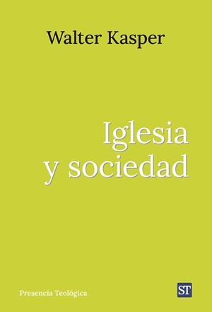 IGLESIA Y SOCIEDAD | 9788429331745 | KASPER, WALTER