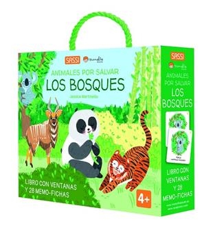 ANIMALES PARA SALVAR. LOS BOSQUES (LIBRO Y MEMO-FICHAS) | 9788419714107 | MARTINELLO, J.