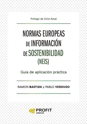 NORMAS EUROPEAS DE INFORMACION SOBRE SOSTENIBILIDAD (NIES) | 9788419841216 | BASTIDA VIALCANET, RAMON / VERDUGO VILLEGAS, PABLO ENRIQUE