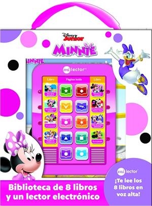 MI LECTOR MINNIE. BIBLIOTECA DE 8 LIBROS Y LECTOR ELECTRÓNICO | 9781503768284 | MINNIE