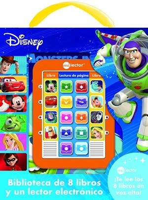 MI LECTOR DISNEY. BIBLIOTECA DE 8 LIBROS Y LECTOR ELECTRÓNICO | 9781503768260 | DISNEY