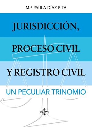 JURISDICCIÓN, PROCESO CIVIL Y REGISTRO CIVIL : UN PECULIAR TRINOMIO | 9788430987092 | DÍAZ PITA, Mª PAULA